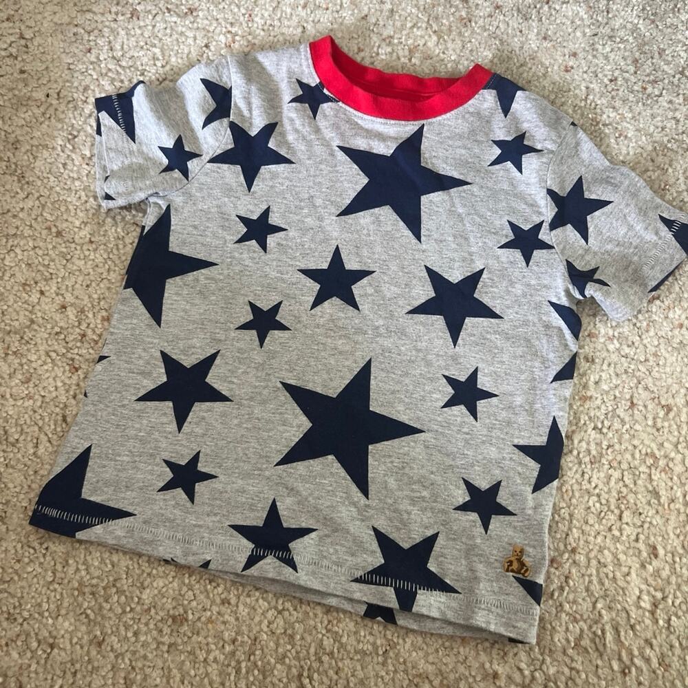 Gap boys stars short‎ sleeve size 4